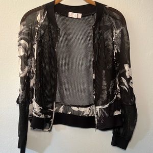 Rumor Boutique Mesh Athletic Jacket